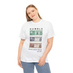 FOOD STAMPS HUMBLE BEGINNINGS Cotton Tee of Unisex GOOD VIBES