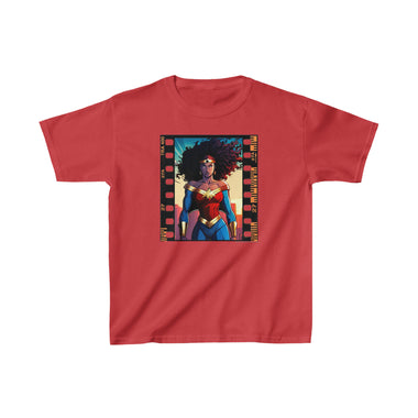 Black wonder woman like me, graphic t-shirt, african american designs, cool kids shirts