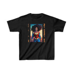 Black wonder woman like me, graphic t-shirt, african american designs, cool kids shirts