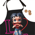 Betty Boop, Red Betty Boop, Clasic Betty Boop, Betty Boop Kitchen, Betty Boop Apron, Cute Betty Boop, Fun Apron