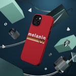 MELANIN LOVE RED CELL PHONE CASE Impact-Resistant Cases ACCESSORIES