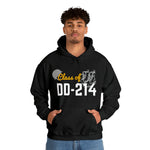 Class of DD214  Unisex Heavy  Hooded Sweatshirt