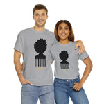 SOUL HAIR CURLY AFRO Cotton Tee of Unisex Heavy Cotton Tee CULTURAL WEAR