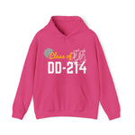 Class of DD214  Unisex Heavy  Hooded Sweatshirt