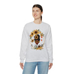 IT'S FALL Y'ALL Unisex HALLOWEEN Crewneck Sweatshirt GOOD VIBES SISTERHOOD