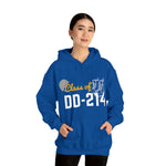 Class of DD214  Unisex Heavy  Hooded Sweatshirt