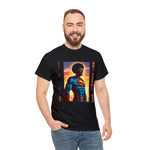 Black Super Man, Superman Shirt, Superman Tshirt, Black Super Hero, Super Hero Shirt