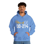 Class of DD214  Unisex Heavy  Hooded Sweatshirt