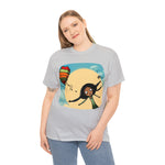 Ballon Girl, Graphic fun T-shirt, artistic shirt, custom design