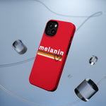 MELANIN LOVE RED CELL PHONE CASE Impact-Resistant Cases ACCESSORIES