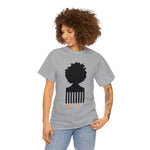 SOUL HAIR CURLY AFRO Cotton Tee of Unisex Heavy Cotton Tee CULTURAL WEAR