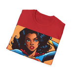 Vintage Super Woman, Beautiful Super Woman, Superwoman, Wonderwoman, womanly shirt, super woman