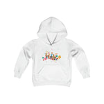 MELANIN POWER Youth Heavy Blend Hooded Sweatshirt KIDS CULTURAL WEAR MELANIN PRIDE