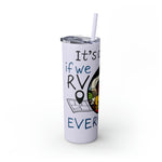 RV EVERYDAY FAMILY Skinny Tumbler with Straw, 20oz ACCESSORIES CULTURAL GIFTS