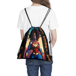 Super Wonder Woman  Outdoor Drawstring Bag Accessories Sisterhood