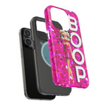 Betty Boop Pink Glitter Magnetic Tough Cases, Boop Lover, Betty Lover, Betty Boop Gift, Boop Lover Gift