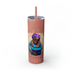 LOVE YOURSELF Skinny Tumbler with Straw, 20oz  CULTURAL GIFTS AND ACCESSORIES