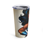 Wonder Woman Tumbler, Black Wonder Woman, black superwoman shirt, Super Woman Tumbler, beautiful black woman tumbler, Comic Design