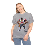 Atlanta Falcons Muscled 3 Unisex Heavy Cotton Tee