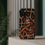 Betty Boop Leopard Cougar Print Magnetic Tough Cases, Boop Lover, Betty Lover, Betty Boop Gift, Boop Lover Gift