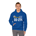 Class of DD214  Unisex Heavy  Hooded Sweatshirt