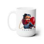 Betty Boop, Betty Book Cup, Betty Boop Coffee Cup, Betty Boop Gift, Betty Boop love, gift for girlfriend, Ceramic Mug 15oz