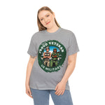 Proud Veteran Women Unisex Heavy Cotton Tee good vibes