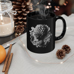 THE QUEEN'S HAND 11oz Black Mug CULTURAL DESIGNS COFFEE CUP