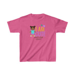 I AM CUTE fun Kids Cotton Tee AFRICAN AMERICAN CULTURAL GIRL WEAR