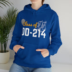 Class of DD214  Unisex Heavy  Hooded Sweatshirt