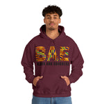 BAE black and educated kente cloth graphic print hoodie sweatshirt