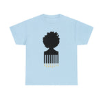 SOUL HAIR CURLY AFRO Cotton Tee of Unisex Heavy Cotton Tee CULTURAL WEAR