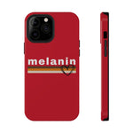 MELANIN LOVE RED CELL PHONE CASE Impact-Resistant Cases ACCESSORIES