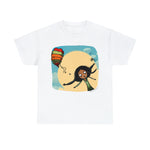 Ballon Girl, Graphic fun T-shirt, artistic shirt, custom design