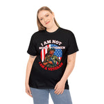 I am not most women, Female Veteran, Veteran Woman, Military Woman, Female Veteran Shirt, Military Cotton Tee, Veteran gift