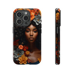 BEAUTIFUL BLACK WOMAN ORANGE Tough Cases ACCESSORIES