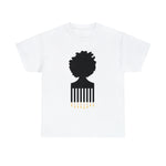 SOUL HAIR CURLY AFRO Cotton Tee of Unisex Heavy Cotton Tee CULTURAL WEAR