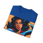 Vintage Super Woman, Beautiful Super Woman, Superwoman, Wonderwoman, womanly shirt, super woman