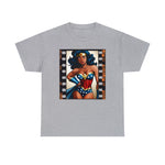 Amazing Black Wonder Woman, graphic t-shirt, custom, african american design, cool design