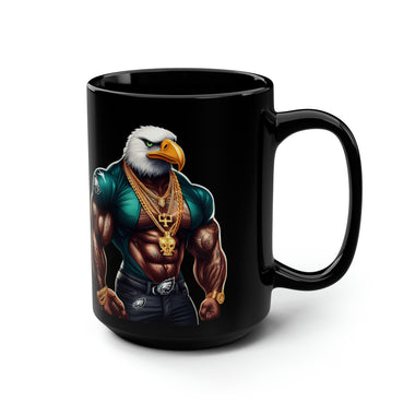 Philadelphia Eagles, Eagles cup, Eagles Fan, Eagles gift, Eagles Nation,  Black Mug, 15oz