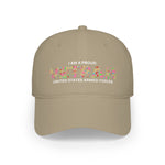 VETERAN US MILITARY FLOWERS Low Profile Baseball Cap ACCESSORIES