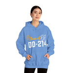 Class of DD214  Unisex Heavy  Hooded Sweatshirt