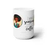 I want someone who looks at me, ceramic mug, coffee cup 15oz, fun coffee cup, graphic design