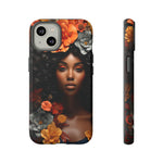 BEAUTIFUL BLACK WOMAN ORANGE Tough Cases ACCESSORIES