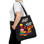 JUST KEEP TEACHING Tote Bag UNISEX MESSENGER BAG ACCESSORIES