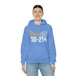 Class of DD214  Unisex Heavy  Hooded Sweatshirt