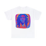 Marley in color T-shirt of Good Vibes