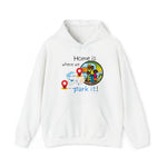 HOME IS WHERE WE PARK IT HOODIE Unisex FAITH AND GOOD VIBES RV SWEATSHIRT