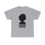 SOUL HAIR CURLY AFRO Cotton Tee of Unisex Heavy Cotton Tee CULTURAL WEAR