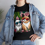 Cool Cats, custom graphic t-shirt, fun design, cute siamese cat shirts